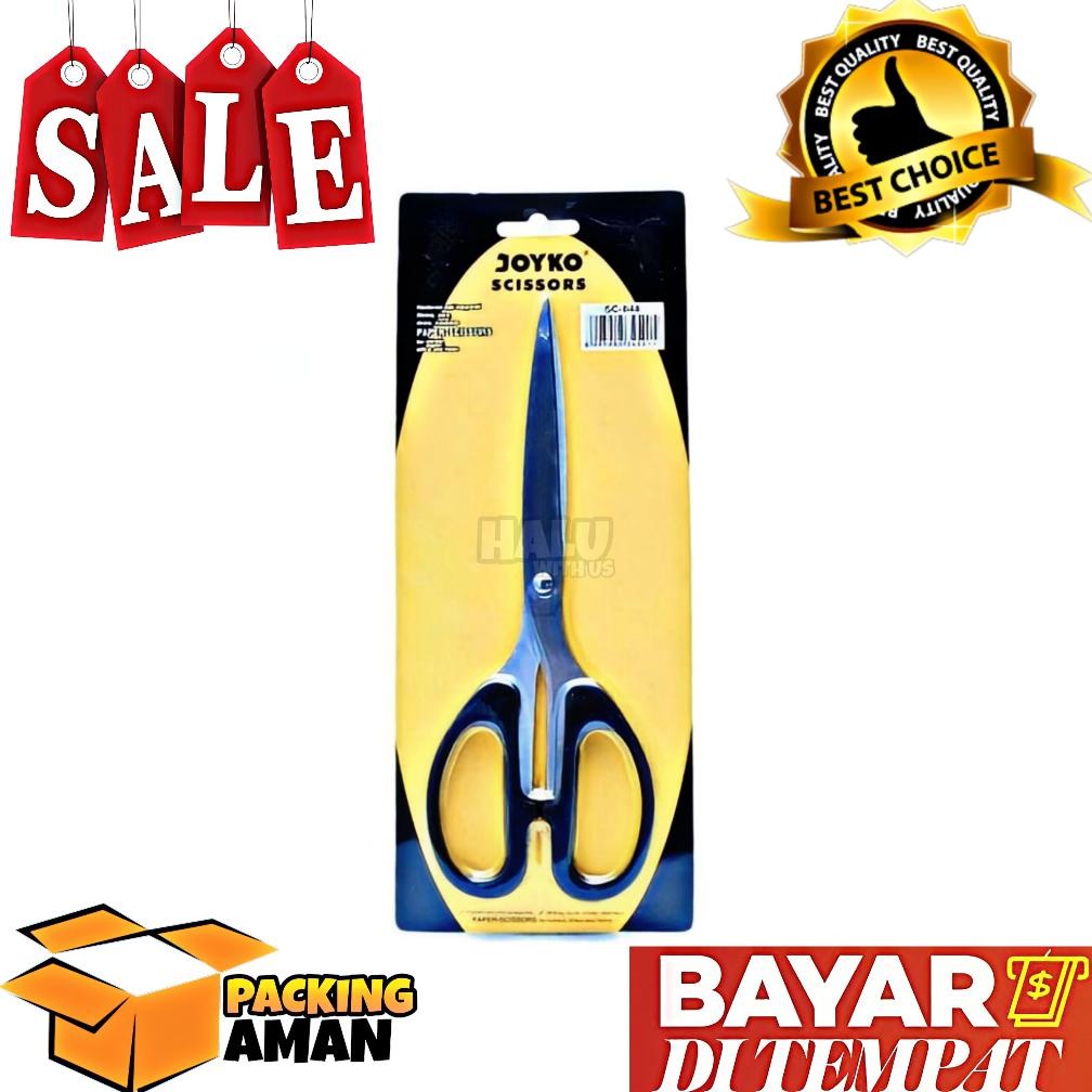 

Readyy!! (BISA COD) PROMO 1 Pcs Gunting Besar / Scissors Joyko SC-848 / Alat Potong Kertas Besar