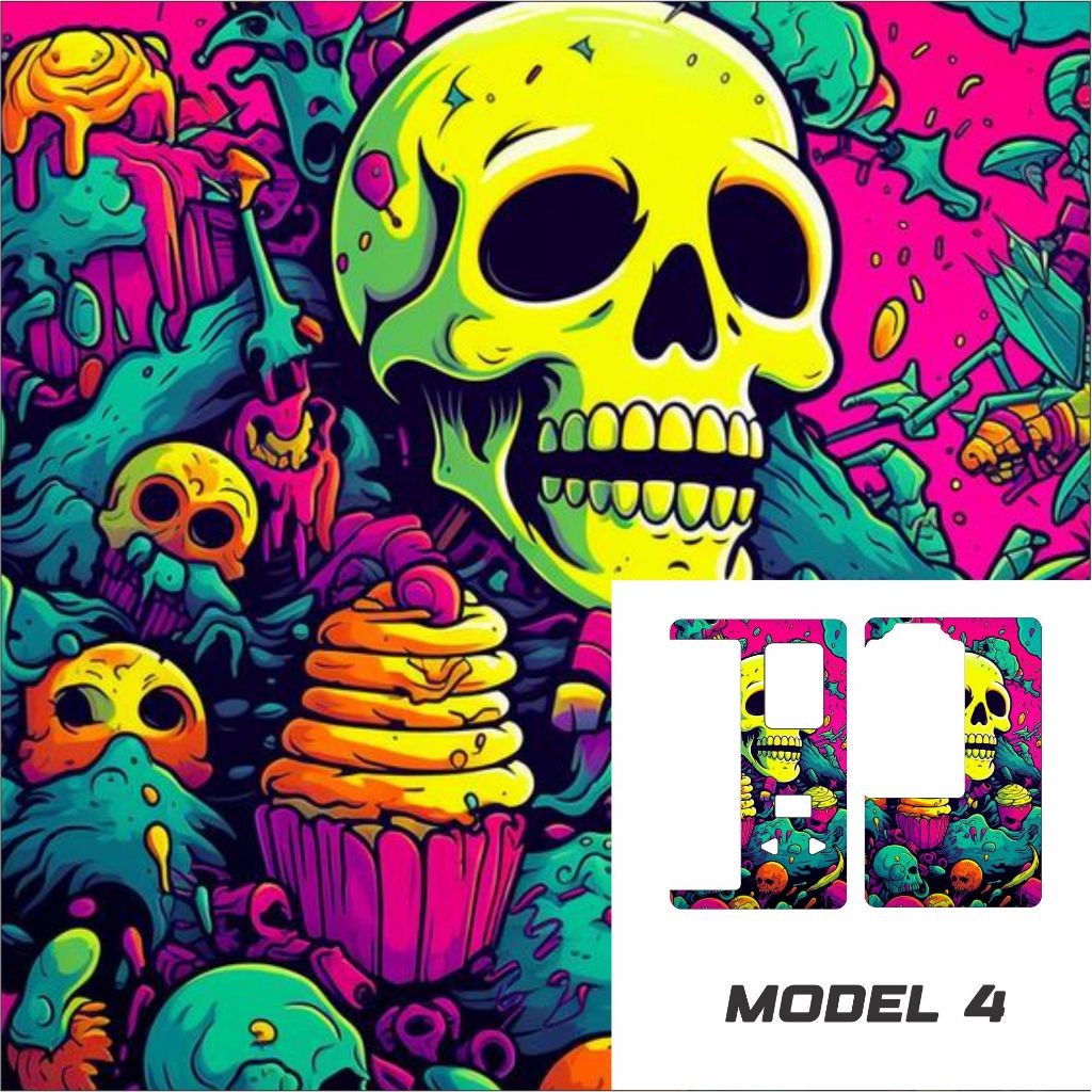 

Premium Cut - Hiasan Dalam B80 Keren Gr-4 Garskin Stiker / Case Custom Terlaris 2PCS/ Fullbody