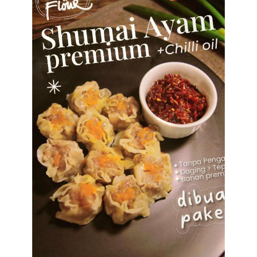 

Siomay Ayam Special / Frozen / Beku / Siomay dimsum dengan chili oil / 10 pcs