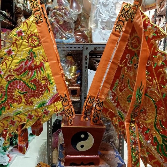 ready  bendera 5 warna bordir taiwan dan kotak