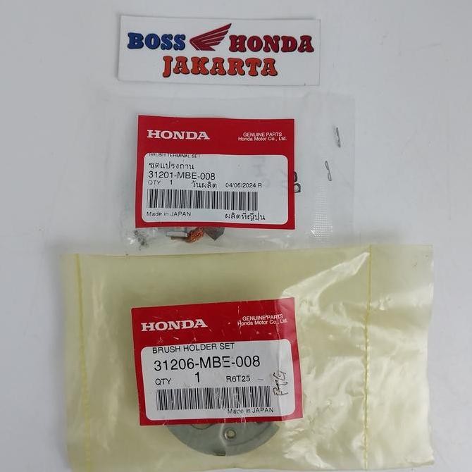 ready SPAREPART CBR 150R OLD KARBU : 31201-MBE-008 / 31206-MBE-008 1SET ARENG STATER / KUL STATER CB