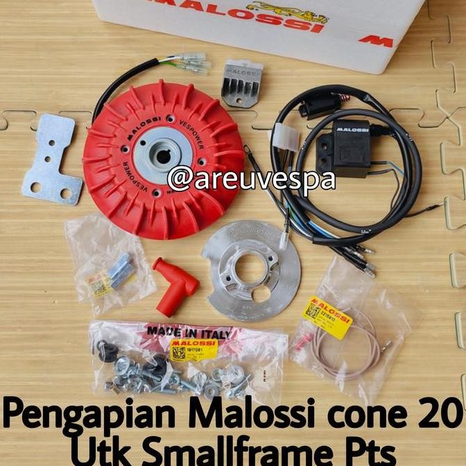 ready Pengapian Malossi cone 20 utk Vespa Pts Smallframe
