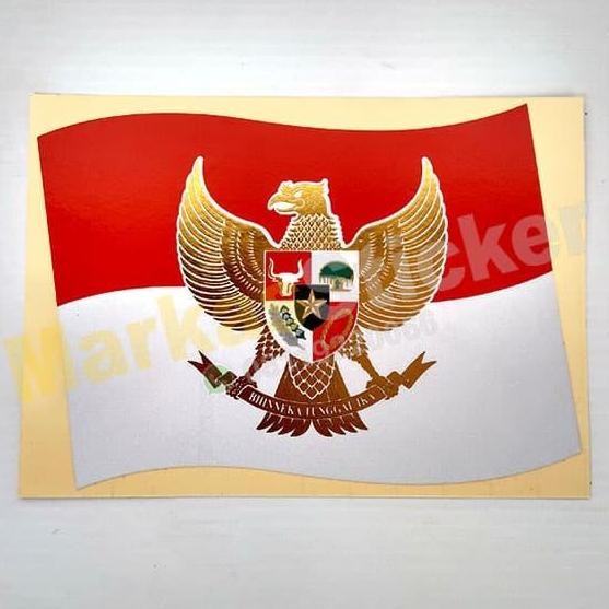 

ready !!! Sticker Garuda NKRI Merah Putih Bendera