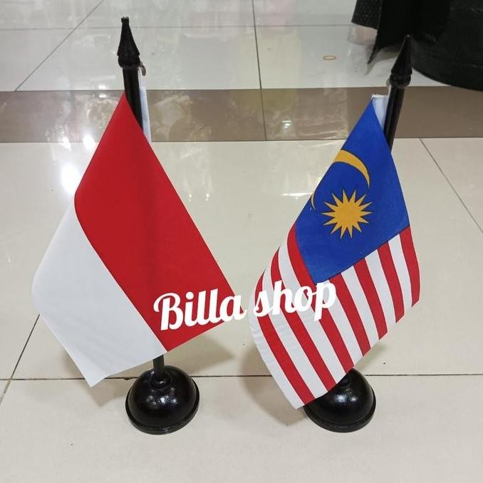 

Tiang Kayu Meja + Bendera Indonesia Malaysia murah