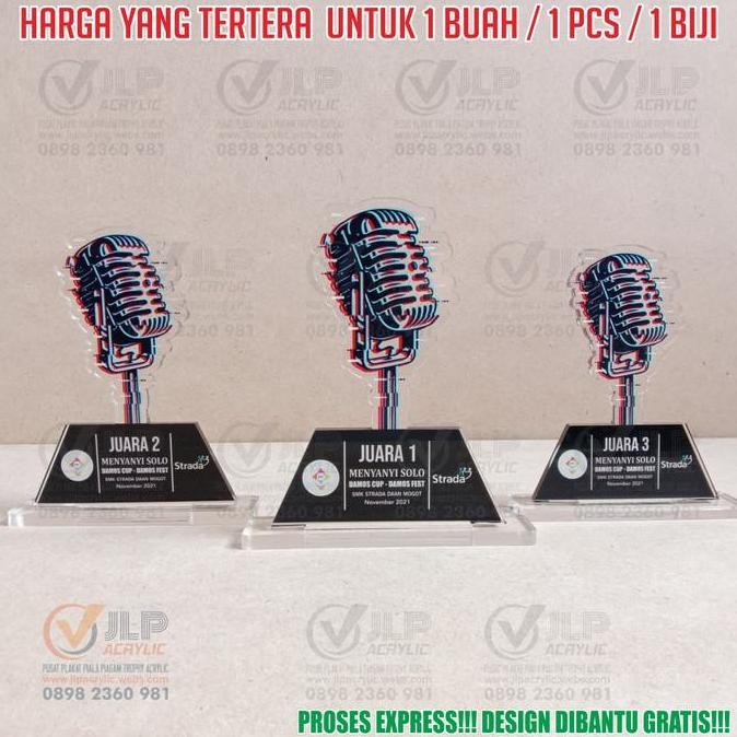 Baru Piala Karaoke, Trophy Karaoke, Piala Nyanyi, Trophy Nyanyi Menyanyi 02