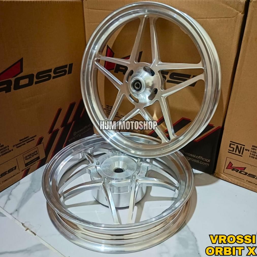 Terlaris Velg Racing Vrossi Orbit X Mio Lama / Mio Smile / Mio J / Mio Soul Lama / Fino Bintang Mode