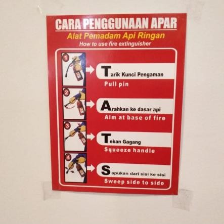 

Readyy!! Sign Akrilik Cara Penggunaan APAR