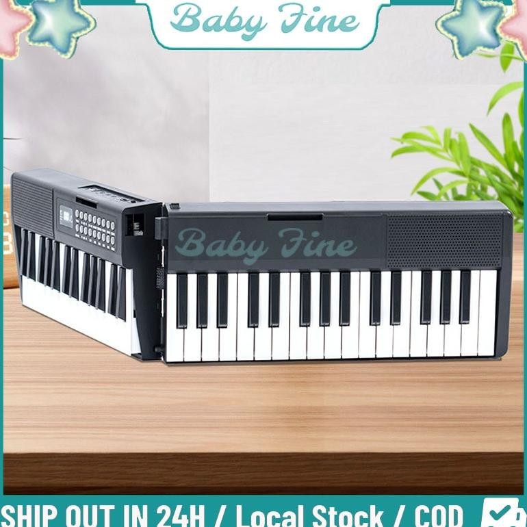 Terlaris CodPiano Lipat Elektrik 61 Keys Keyboard Piano Alat Musik Keyboard Piano Elektrik Pintar 61