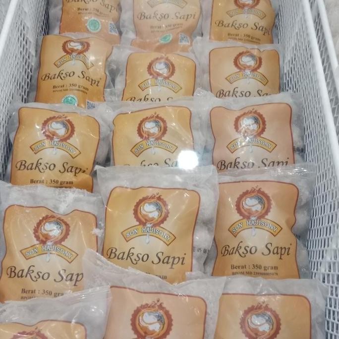 

BAKSO SONY SAPI KECIL + BUMBU SON HAJI SONY LAMPUNG 350GR TERMURAH