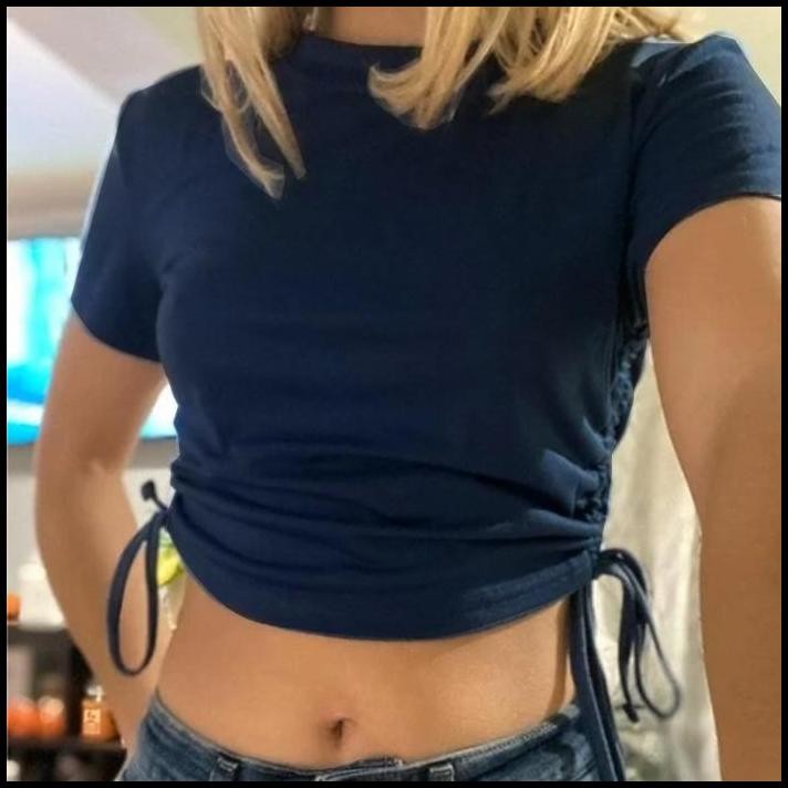 KBS-13 kaos atasan wanita croptop dancer kpop idol import korea jepang