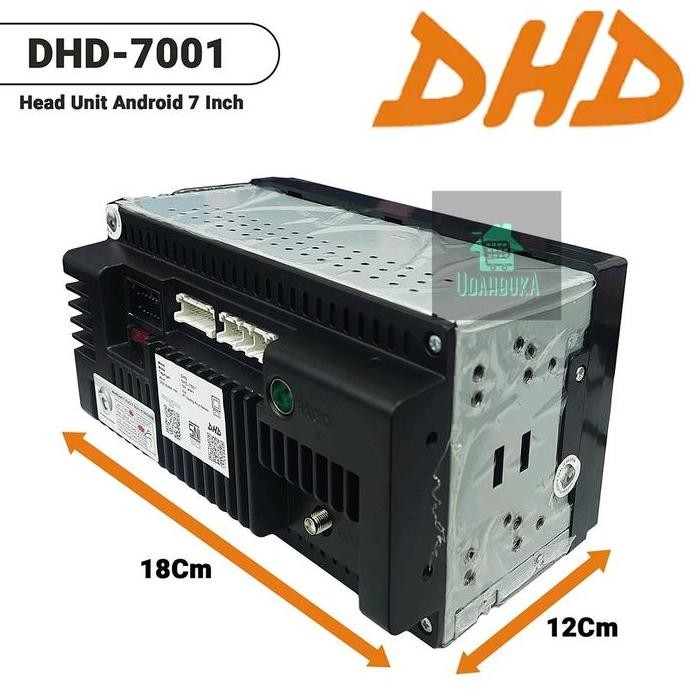 Head Unit Mobil - Double din - Android - 7 inch - RAM 1/2 GB -  DHD 7001 - Car Head Unit