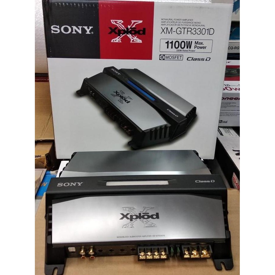 power sony monoblock xm-gtr3301d