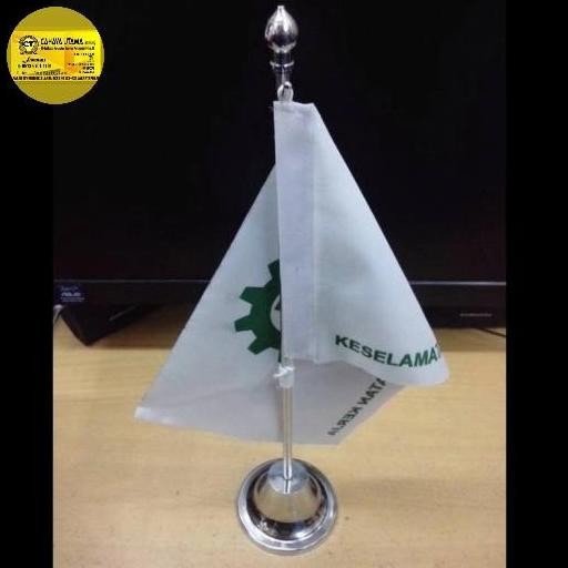 

New BENDERA K3 MEJA + TIANG STENLIS / BENDERA MEJA K3 + TIANG STENLIS