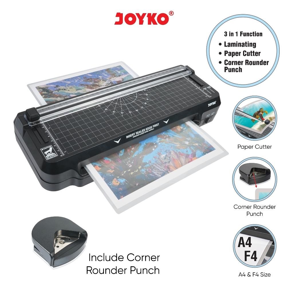 

Readyy!! JOYKO Laminating Machine Mesin Laminasi LM-06 3 in 1 Function