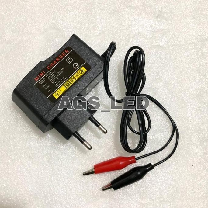 ADAPTOR TEST LAMPU LED 12V / ADAPTOR CHARGER AKI ACCU 12V CR7 / TESTER CHARGER AKI LAMPU ADAPTOR UNI