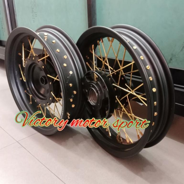 Terlaris Velg Set Jari Jari Tapak Lebar Aerox Nmax Lama Nmax New Pcx 150 Pcx 160 Adv 150 Vario 160 A