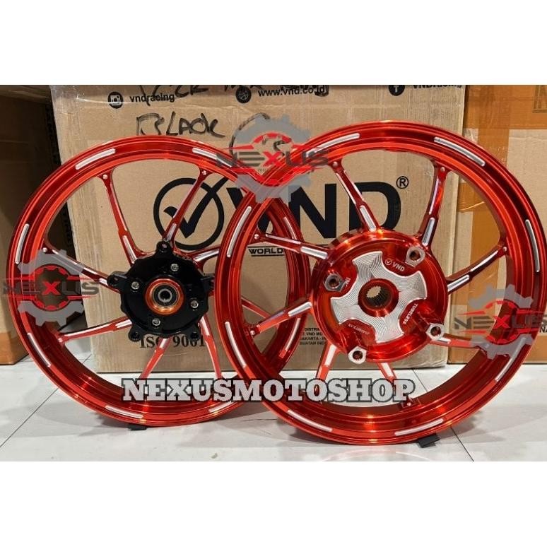 Terlaris Velg Vnd Ak 88 Pcx 160 Abs/ Pcx 160 Cbs 185X14 & 215X14 Velg Racing Vnd Ak88 Pcx160 Abs/ Pc