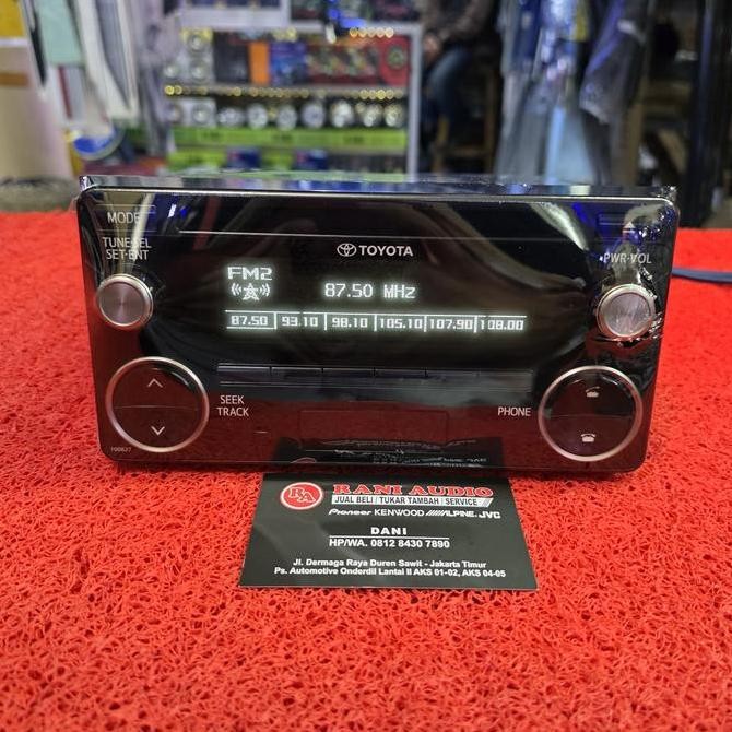 Head Unit TOYOTA AVANZA VELOZ 2016-2017 Bluetooth orisinil