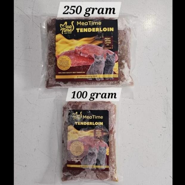

Meatime Tenderloin Daging Sapi Giling Super Tanpa Lemak RawFood Kucing murah