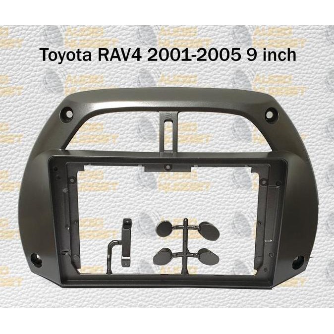 Frame head unit android Toyota RAV 4 RAV4 2001 - 2005 9 inch