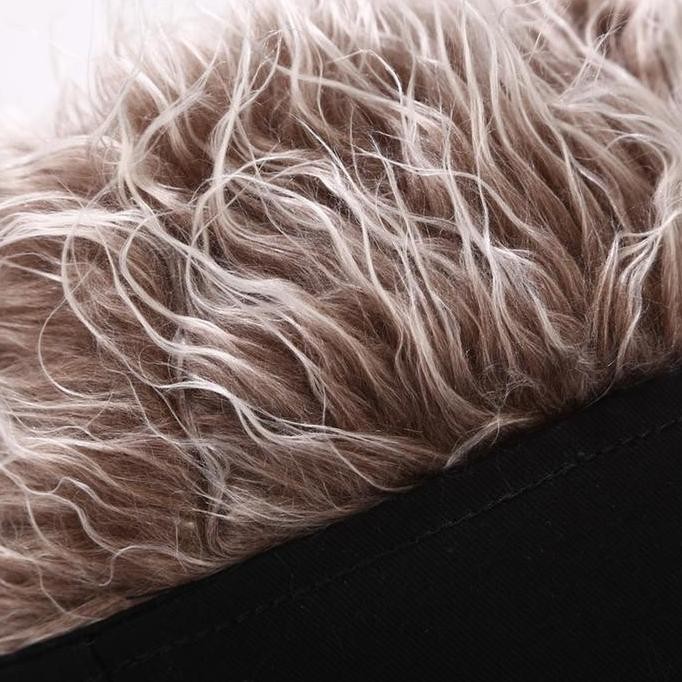 Wig rambut pria cowok rambut palsu pria pendek cosplay topi headband murah