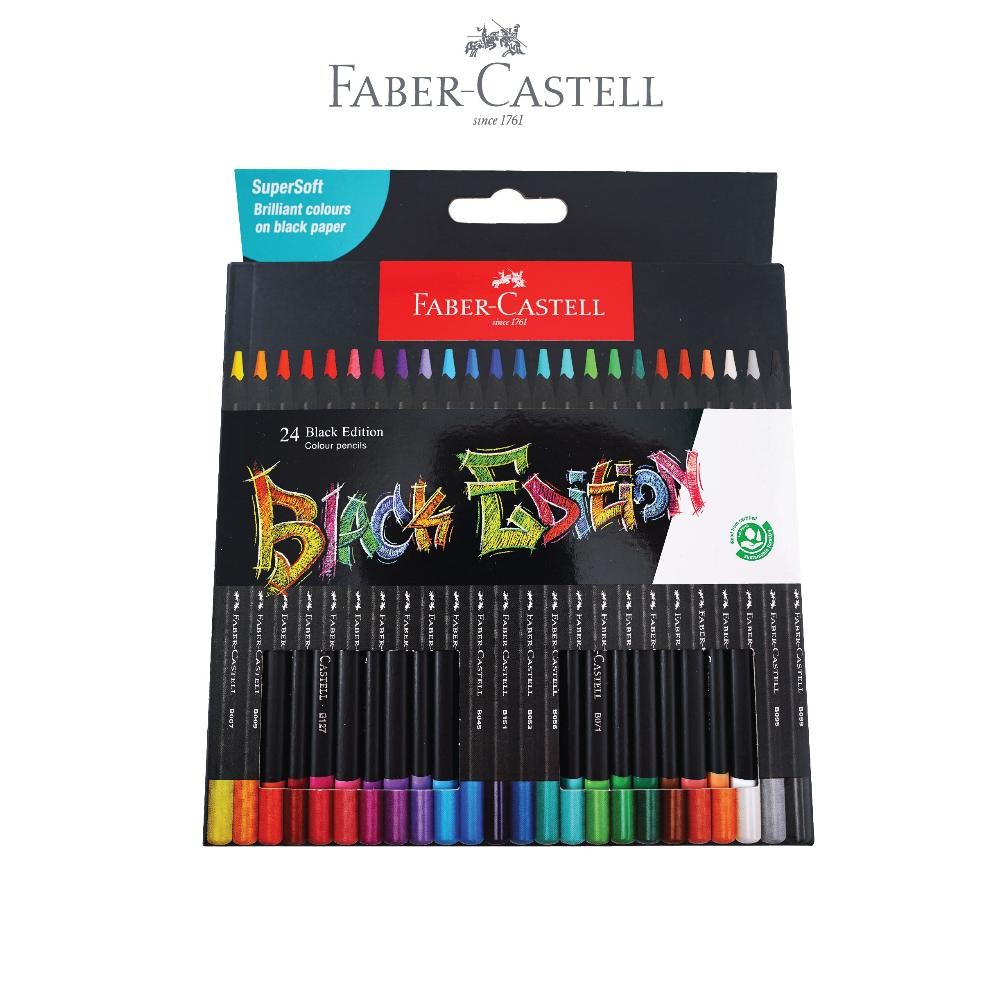 

Berkualitas Faber-Castell Pensil Warna Black Edition Colour Pencils Series ,,