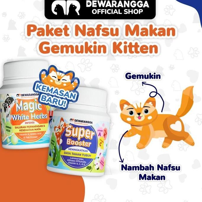 NEW Vitamin Anak Kucing Dewarangga - Vitamin Penggemuk Kucing Kitten