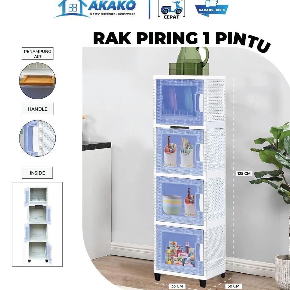 Akako Lemari Rak Piring New Item