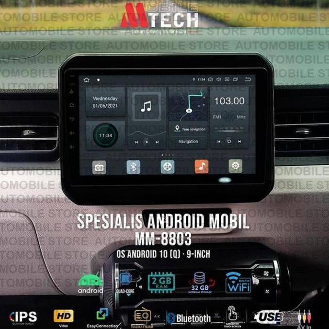 // Mtech Head Unit Android Suzuki Ignis //