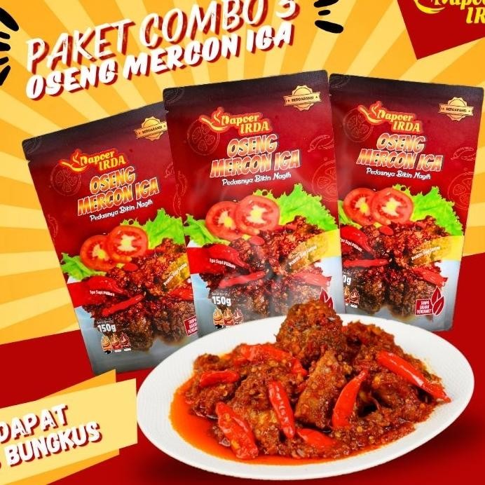 

Dapoer I Paket Combo 3 Oseng Mecon A