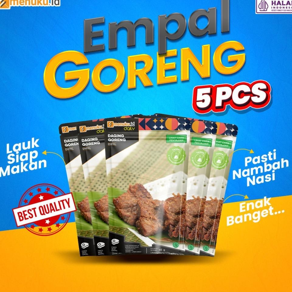 

Menukudaily Daging Empal N Makanan Siap Saji Praktis Combo 5