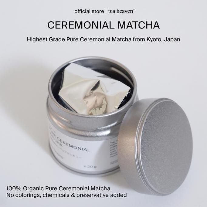 

Terlaris Matcha Ceremonial Organik Pure Green Tea Powder Teh Hijau Bubuk Jepang Ready Stok