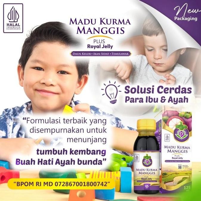 

Madu Sari Kurma Manggis Propolis 10In1 Temulawak Spirulina Dha Habbats