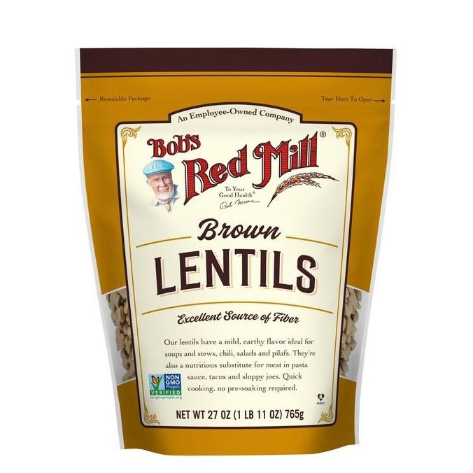 

Bob'S Red Mill Brown Lentils Beans 765 Gr #Gratisongkir
