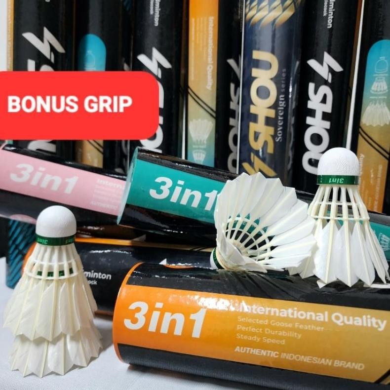 Shuttlecock SHOU 3in1 / Shuttlecock BULLETZ 3in1 / Kok Badminton