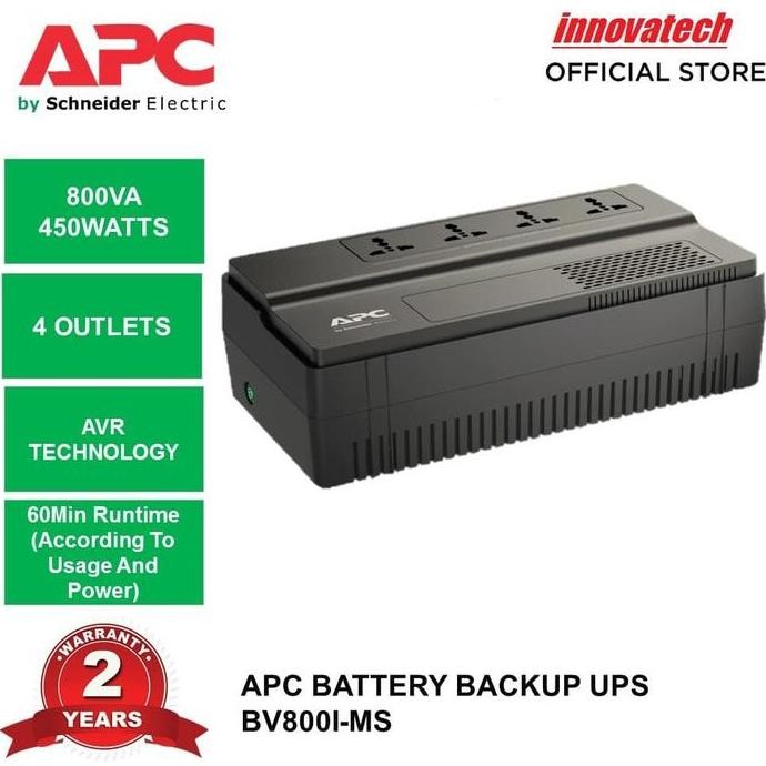 APC UPS BV800I-MS BV800IMS 800VA 450W