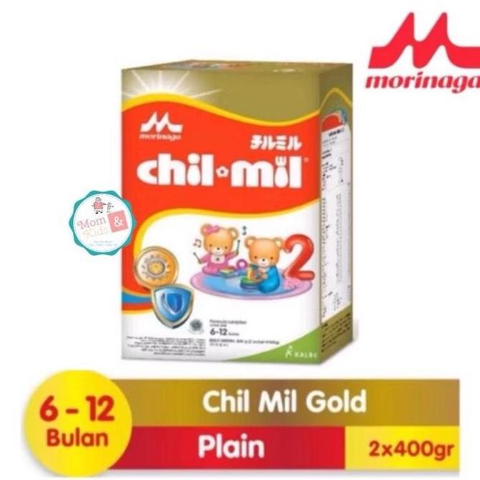 

terbaru morinaga chilmil gold susu formula bayi 6-12 bulan 800g