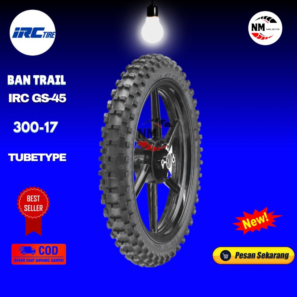 BAN TRAIL 250 275 RING 17 IRC Ban IRC Trail 250 275 17 Ban Trail IRC GS45 MOTOCROSS GS 45....