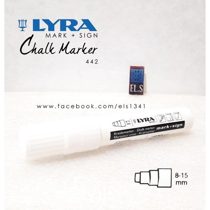 

LYRA CHALK MARKER MARK + SIGN LARGE ORIGINAL DAN TERPERCAYA