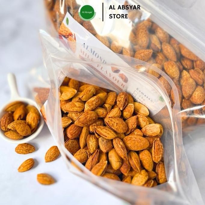 

Almond Cangkang Susu Butter Milk 1 Kg Roasted Healthy Food Kurma Alif Nut Granola Oleh-Oleh Timur Tengah #Gratisongkir