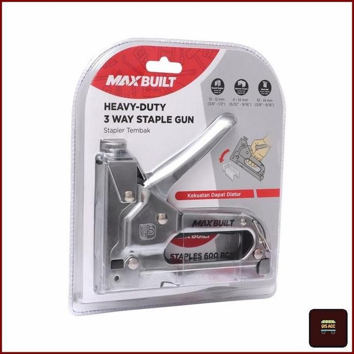 

MAXBUILT Staples Tembak / Step Gun 4-14 Mm 3 In 1