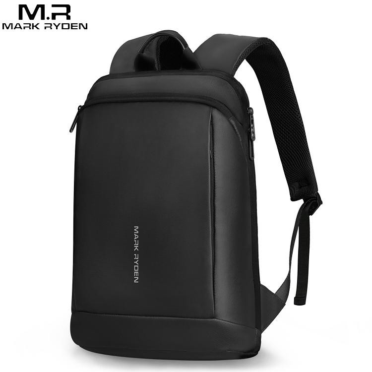 Smalllee Mark Ryden Ransel Laptop Ramping Pria Tipis Ba Pa 15.6 Inch Work Man Ransel Tas Bisnis Unis