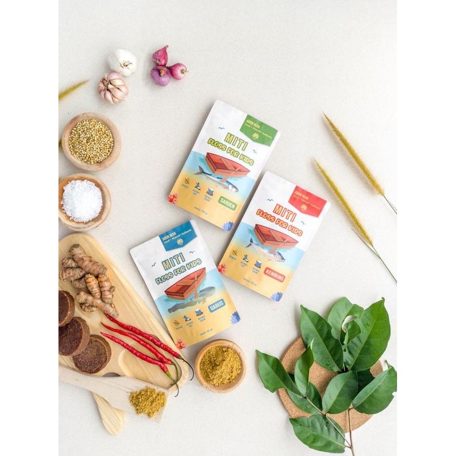 

Miti Abon Ikan Triple Pack - 1Kembung+2Gabus -Non Msg/Mpasi/Anak/Sehat #Gratisongkir