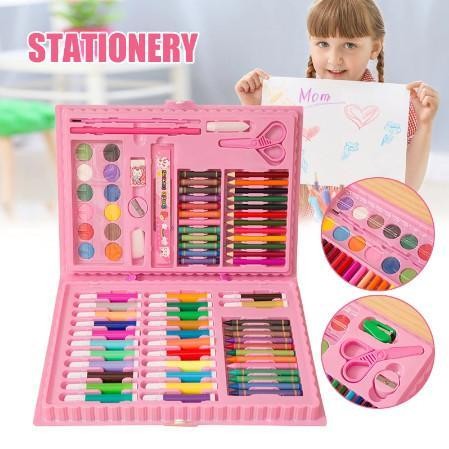 

Hampers Crayon Art Set 86 Pcs Anak Balita - Kado Ulang Tahun Naik Kelas Gift Set Lukis Krayon Pensil Warna Oil Pastel
