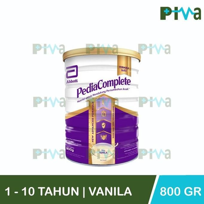 

terbaru pediasure complete 800gr susu formula anak rasa vanila 1-10 tahun