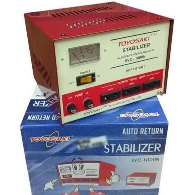 Stabilizer Svc-1000N Toyosaki 1000 Watt ( Listrik Stabil 220V )