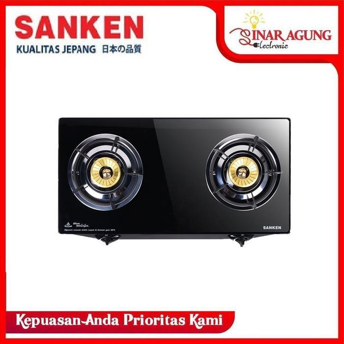 Sanken Sg369Dx2 / Sg-369Dx2 Kompor Gas 2 Tungku - Garansi Resmi