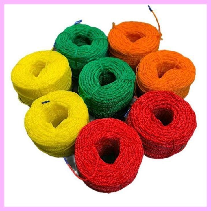 

Terlaris Tali Tambang 2Mm Per Roll 100M - Tali Tampar / Tali Layangan / Tali Pertanian - Tali Tenda