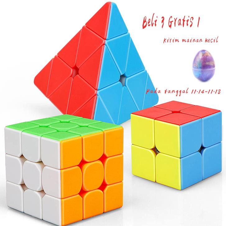 ''Terlaris" Rubik 3X3 Rubik Magnetic Rubik Cube 3X3 4X4 X Magnetic Cube Competition Pyramid Brain Pl