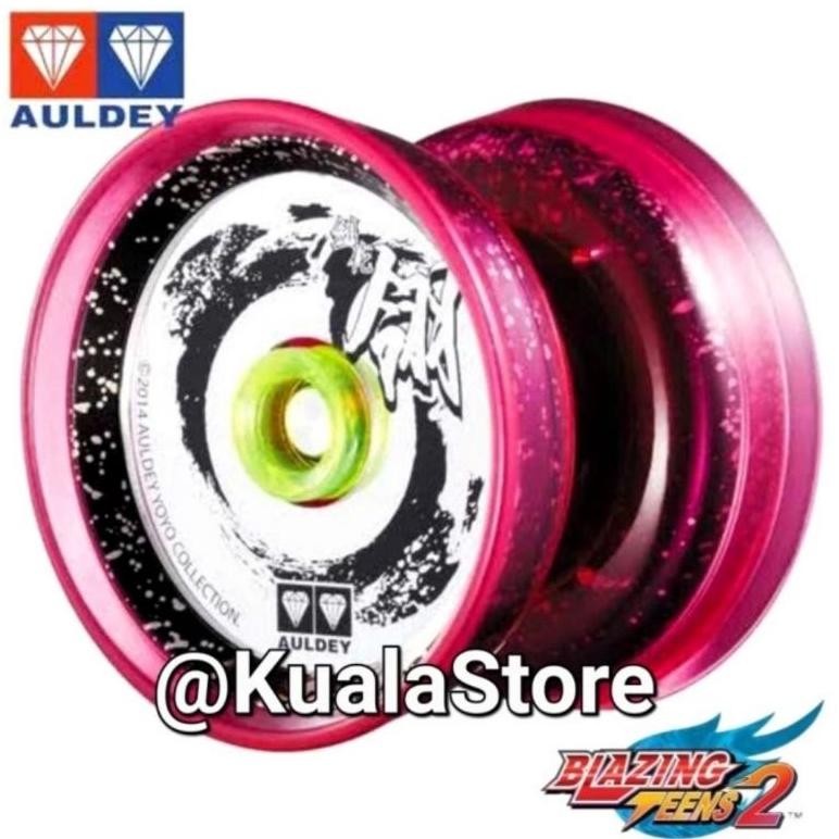 ''Terlaris" Yoyo Auldey Blazing Teens Original Feather Blade Metal Series Level 3 Yoyo Kuala Store A